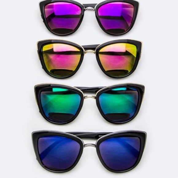 SUNLIE SUNNIES CAT EYE SUNGLASSES - Picture 5 of 5